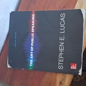 The Art Of Public Speaking By Stephen E. Lucas Twelfth Edition